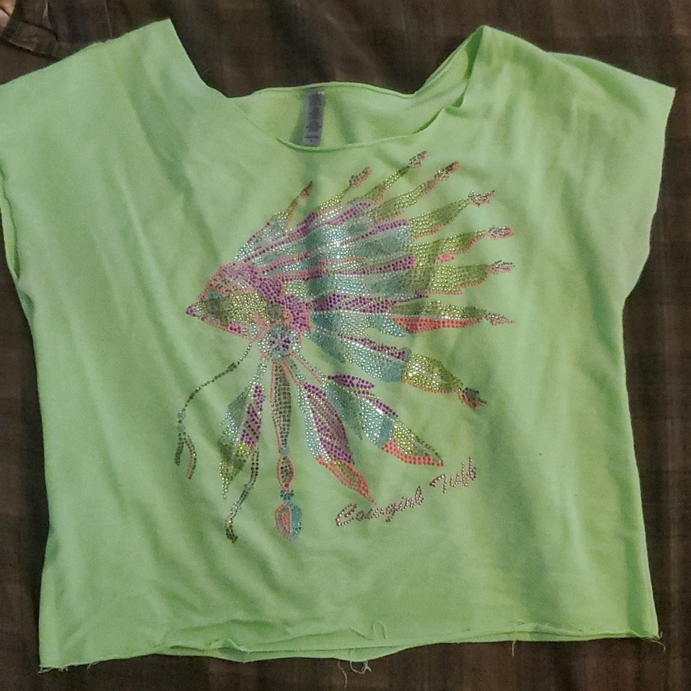 Cowgirl Tuff crop top